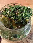 Chimichurri sauce a favourite side to Asado - Argentinian style BBQ. Pair with Malbec, or Tannat wine