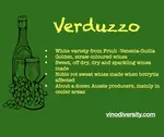 Verduzzo from Friuli in Italy and now used in Australia