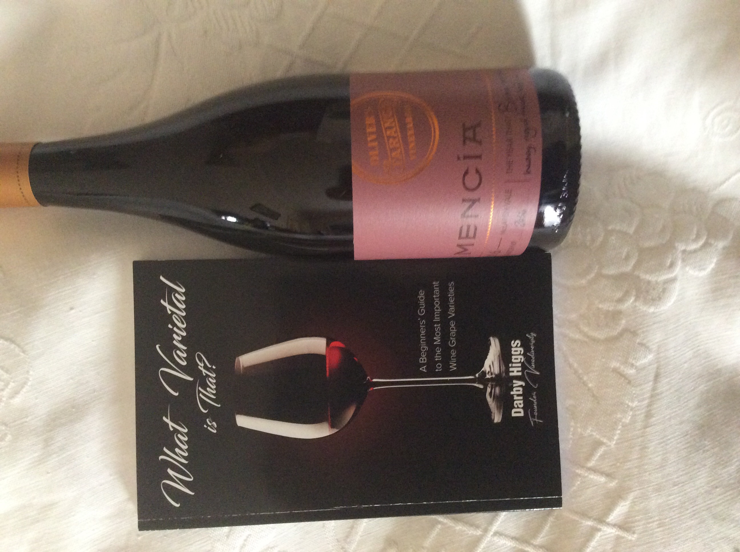 Mencia with book