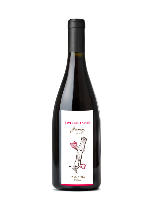 Gamay made by Two Bud Spur  - an example of an alternative variety in Southern Tasmania