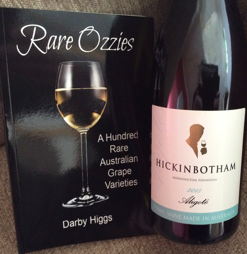 Aligote is Rare in Australia, hence its inclusion in the Rare Ozzies Book
