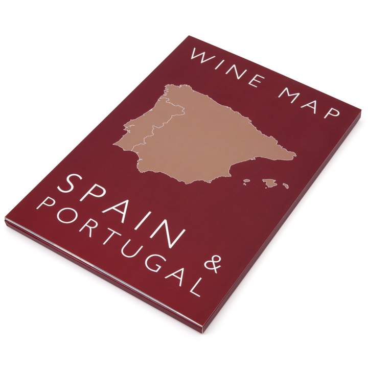 Wine Map of Spain and Portugal