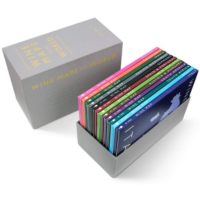 A beautifully presented collection of wine cartography, you'll find it the centerpiece of your wine collection: the perfect gift for the wine lover that has everything!