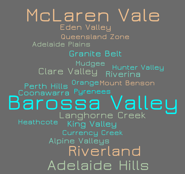 Where to find Montepulciano red wine variety in Australia