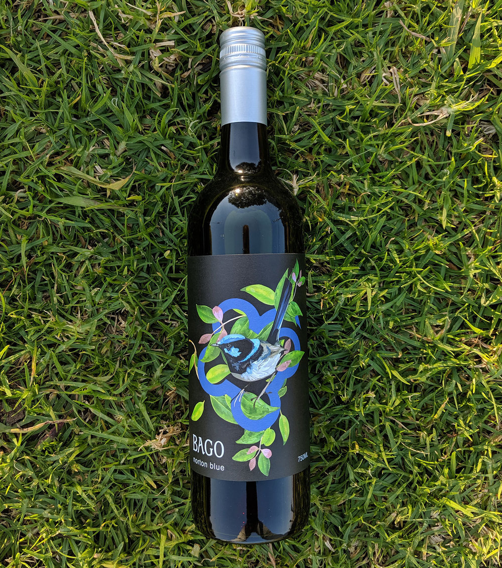 Norton wine made by Bago in the Hastings River Region of NSW