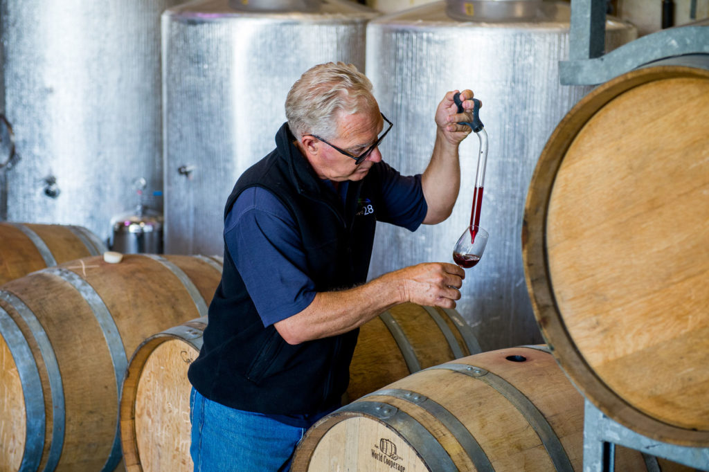 Mark Cumbers at Vineyard 28 in Geographe Wine Region