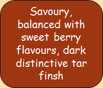 Description of Teroldego on De Long Wine grape variety table