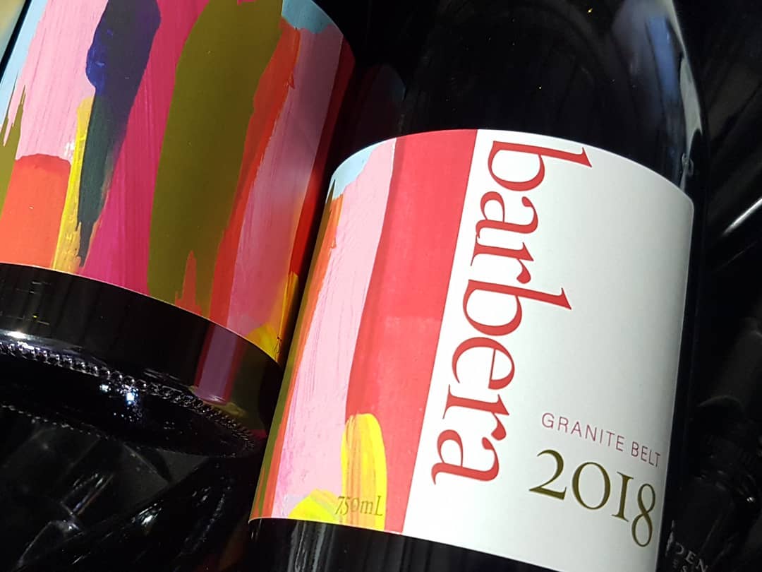 Barbera from Golden Grove Winery in Queensland's Granite Belt.