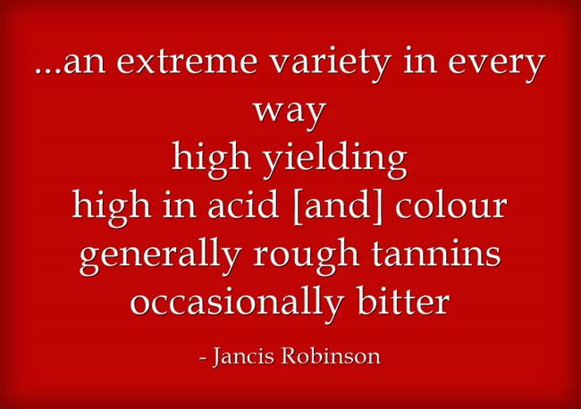 Jancis Robinson describes Carignan