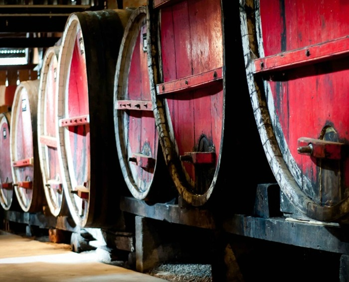 Fortified wines ageing in Campbells Winery