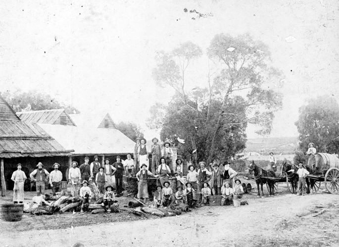 Best's winery. Great Western 1880s.
