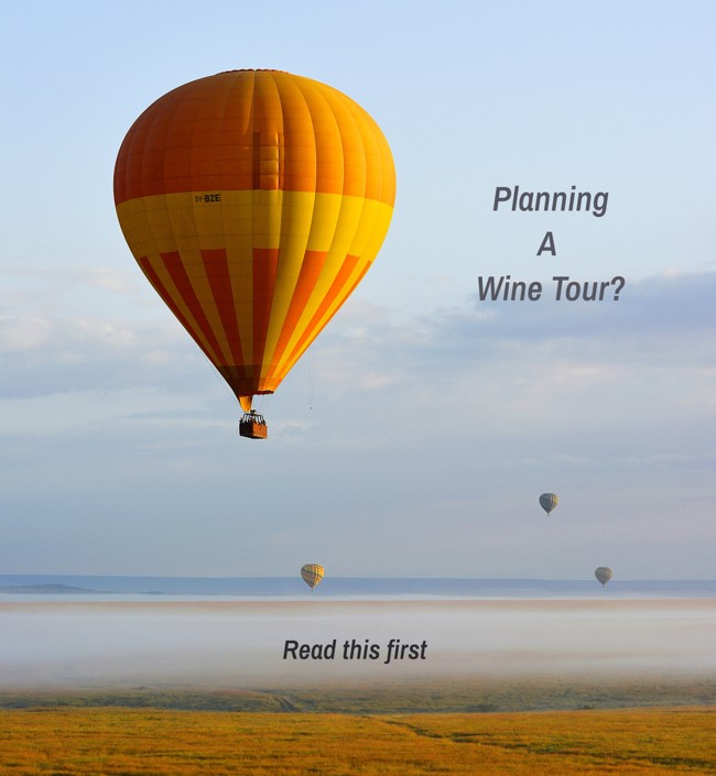 Planning a wine tour Planning a wine tour