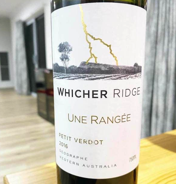 Petit Verdot from Whicher Ridge in the Geographe region of WA